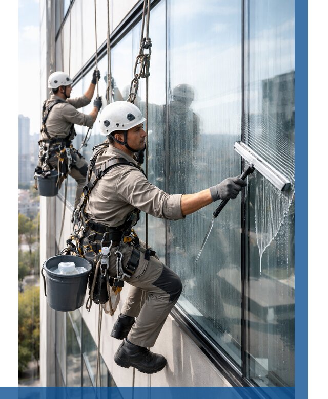 Мойка окон альпинистами в Балтийске от 4588 р. | ВЫСОТНИК-Блт