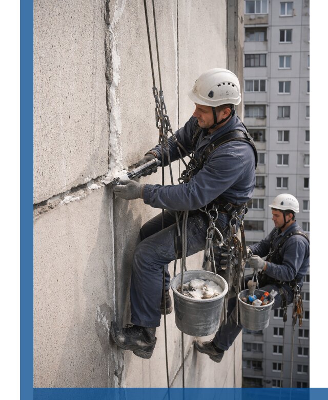 Утепление межпанельных швов в Балтийске профессионально и надежно