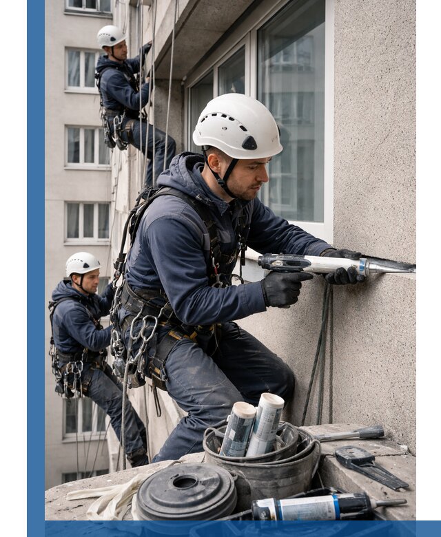 Герметизация швов лоджии в Балтийске профессионально и надежно