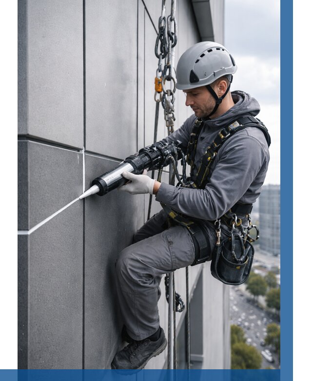 Герметизация стыков фасадных панелей в Балтийске от 6627 р.| ВЫСОТНИК-Блт