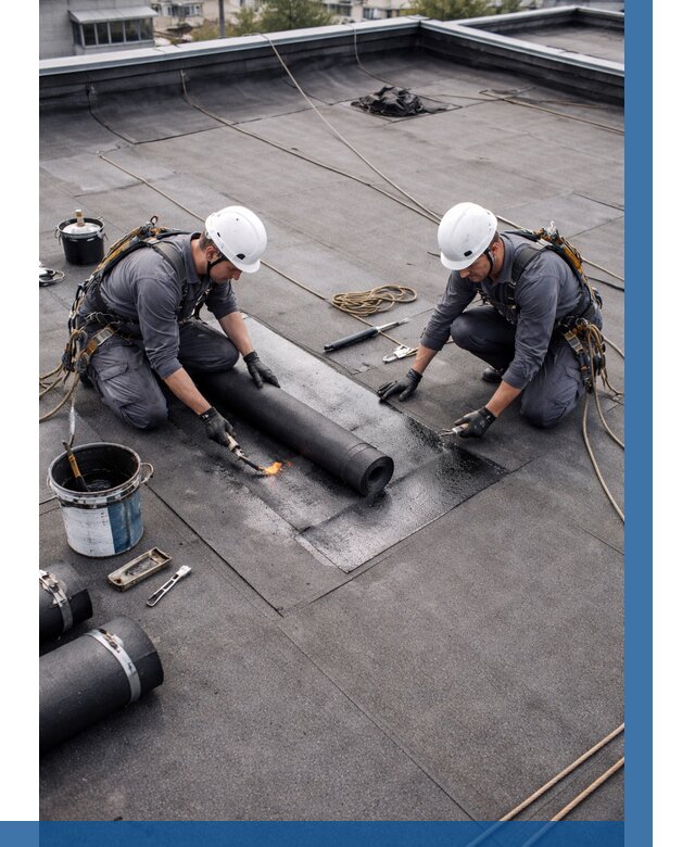 Ремонт мягкой кровли под ключ в Балтийске от 714 р. | ВЫСОТНИК-Блт