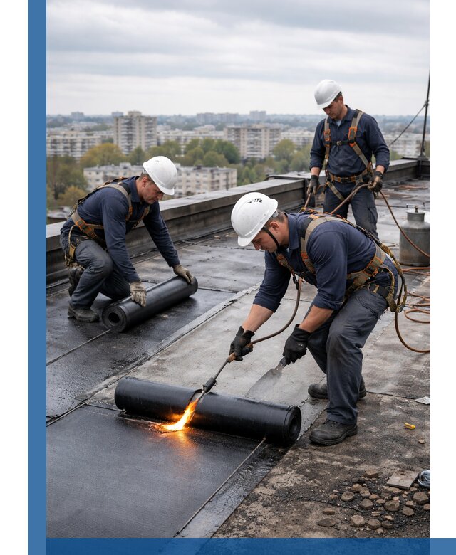 Ремонт наплавляемой кровли в Балтийске качественно и надежно