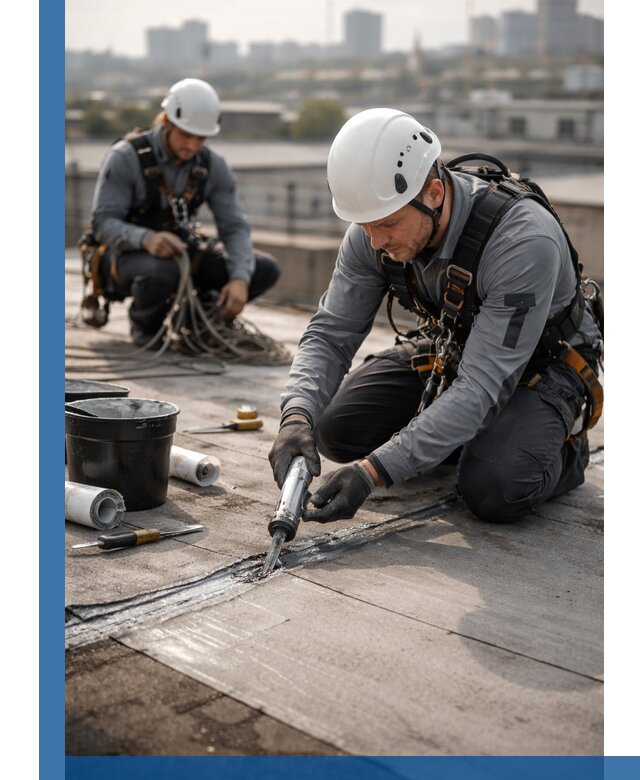 Аварийное и капитальное устранение протечек кровли в Балтийске