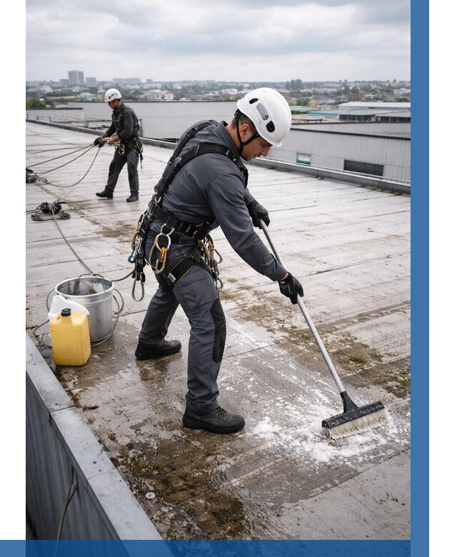 Очистка крыши по графику в Балтийске от 7646 р. | ВЫСОТНИК-Блт