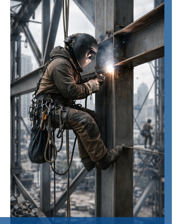 Высотные сварочные работы в Балтийске от 3568 р. | ВЫСОТНИК-Блт