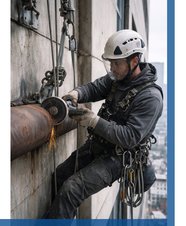 Резка металла на высоте в Балтийске по цене от 4588 р. | ВЫСОТНИК-Блт