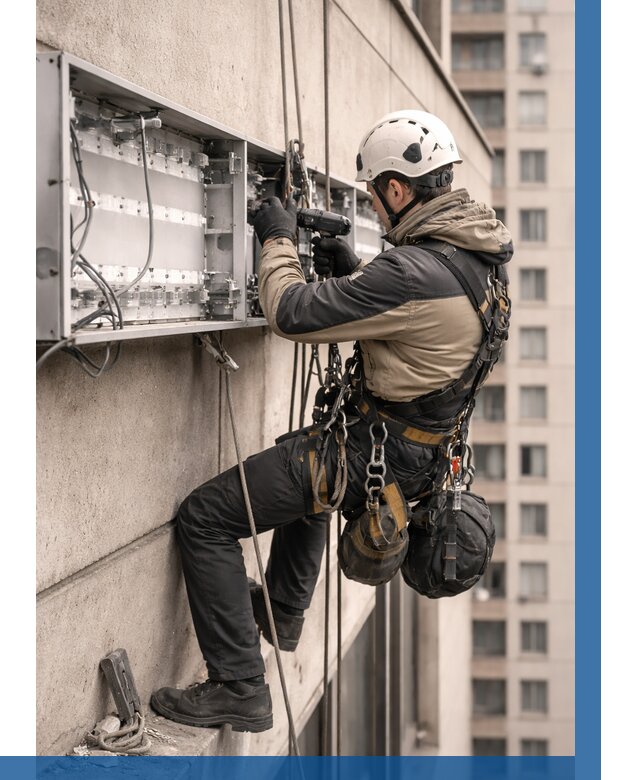 Ремонт вывески на высоте в Балтийске от 4588 р. | ВЫСОТНИК-Блт