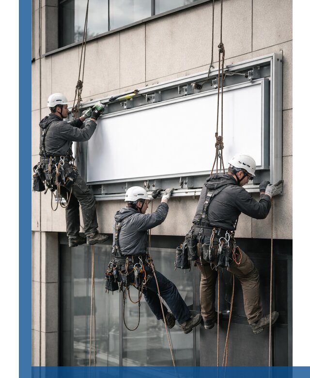 Профессиональный монтаж светового короба под ключ в Балтийске