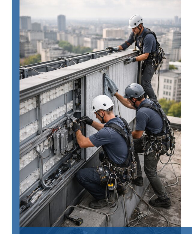 Профессиональное обслуживание крышной рекламы в Балтийске под ключ