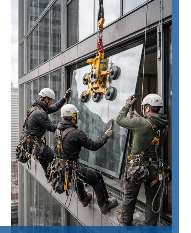 Фасадное остекление зданий под ключ в Балтийске от 10195 р. | ВЫСОТНИК-Блт