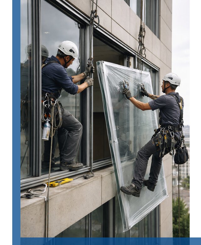 Профессиональная замена стекла в витраже в Балтийске с гарантией