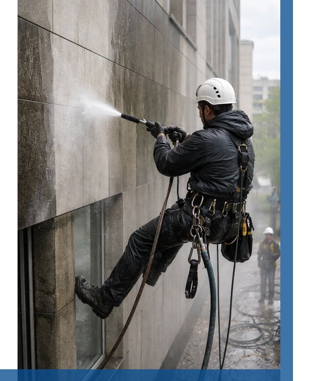 Гидроструйная очистка поверхностей в Балтийске от 867 р. | ВЫСОТНИК-Блт