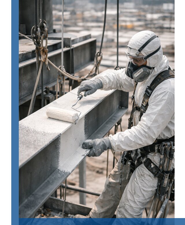 Профессиональная огнезащитная обработка металлоконструкций в Балтийске