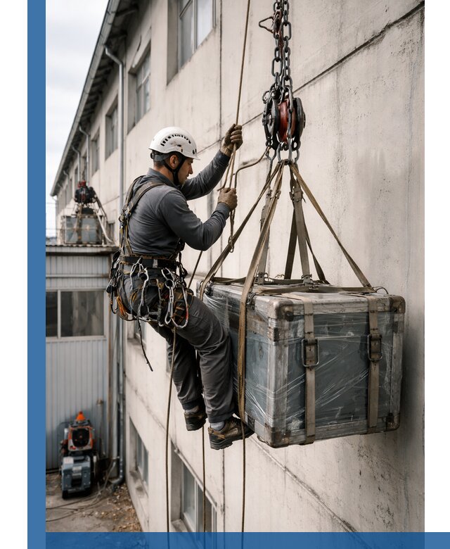 Подъем грузов на высоту в Балтийске для промышленных объектов