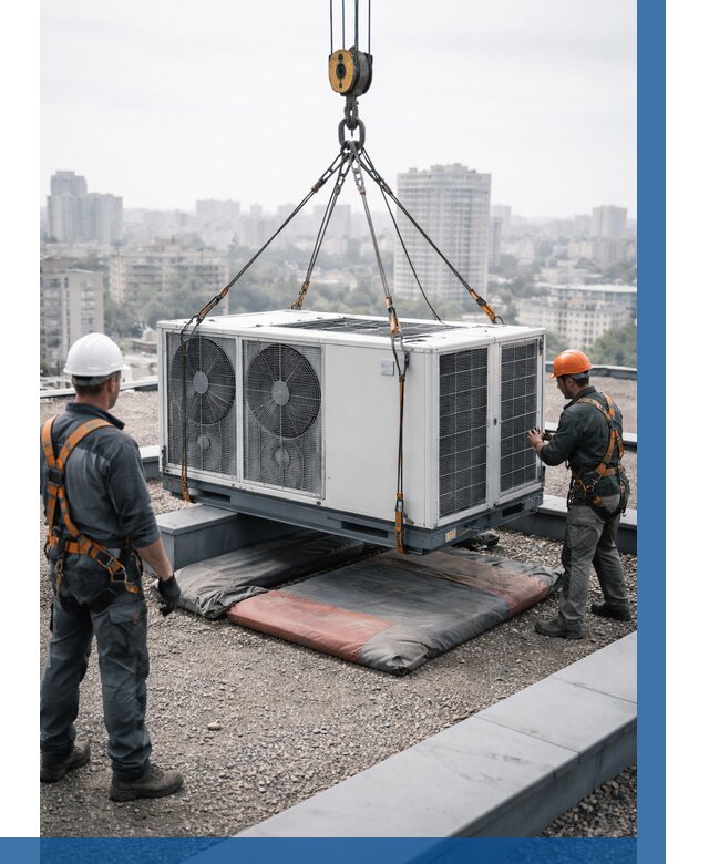 Подъем груза на крышу в Балтийске от 5098 р. | ВЫСОТНИК-Блт заказать