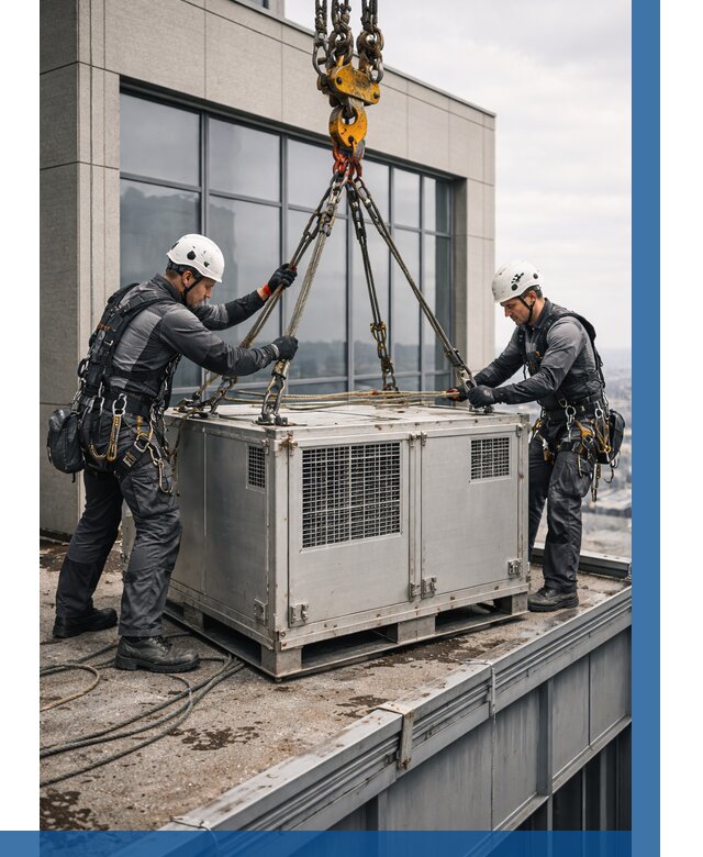 Такелажные работы на высоте в Балтийске от 8156 р. | ВЫСОТНИК-Блт