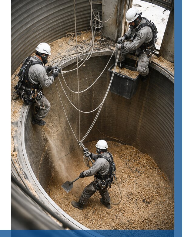 Чистка зерновых бункеров в Балтийске от 12234 р. | ВЫСОТНИК-Блт