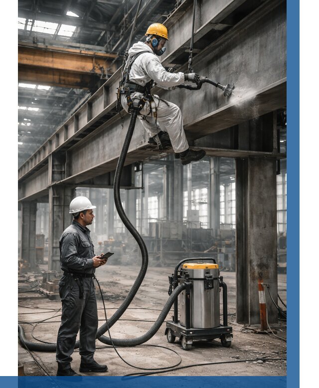 Обеспыливание конструкций в цехе в Балтийске от 4282 р. | ВЫСОТНИК-Блт