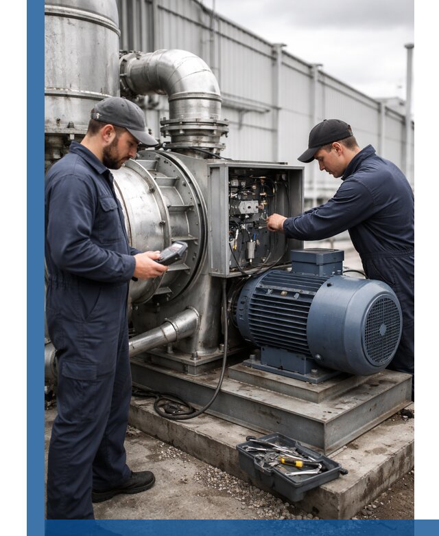 Техническое обслуживание промышленного оборудования в Балтийске