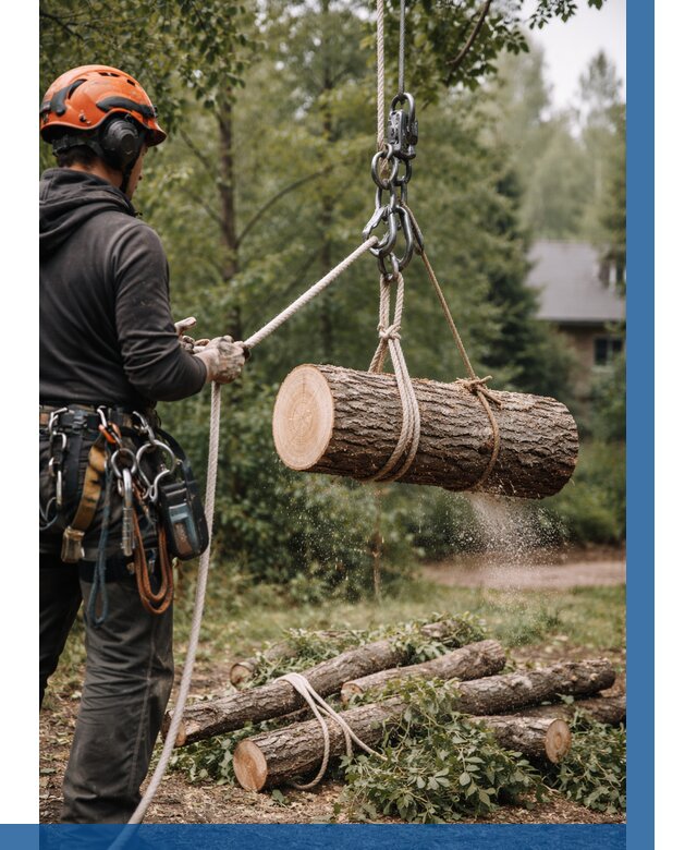 Валка деревьев частями в Балтийске от 7646 р. | ВЫСОТНИК-Блт